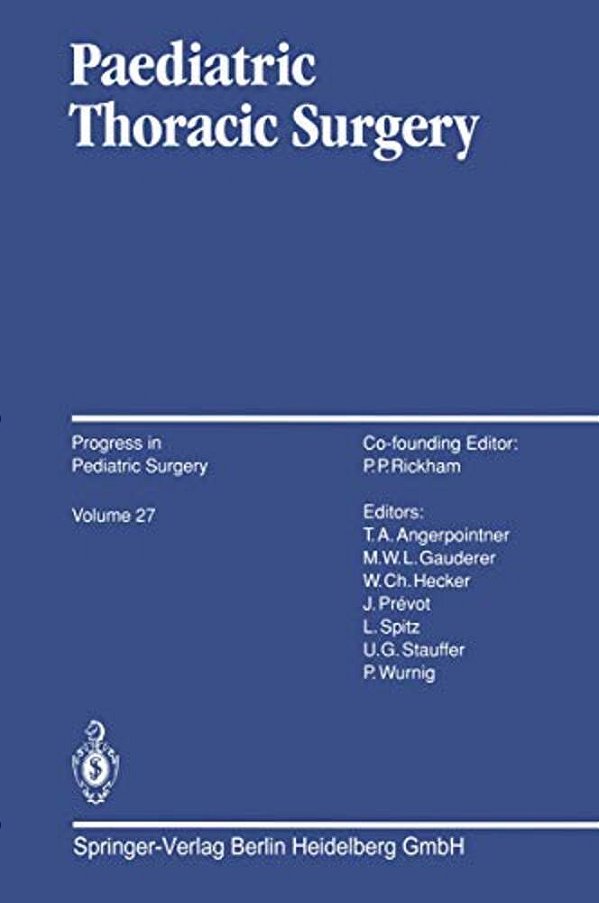 Paediatric Thoracic Surgery-..