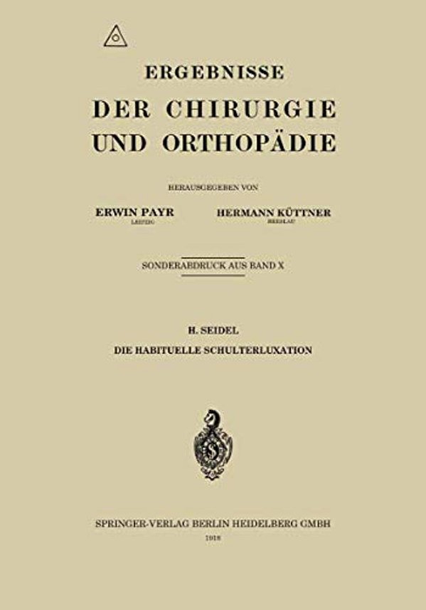 Die Habituelle Schulterluxation-..