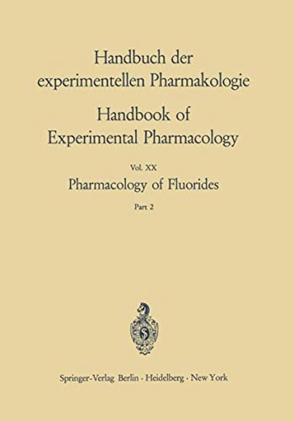 Pharmacology Of Fluorides: Part 2-..