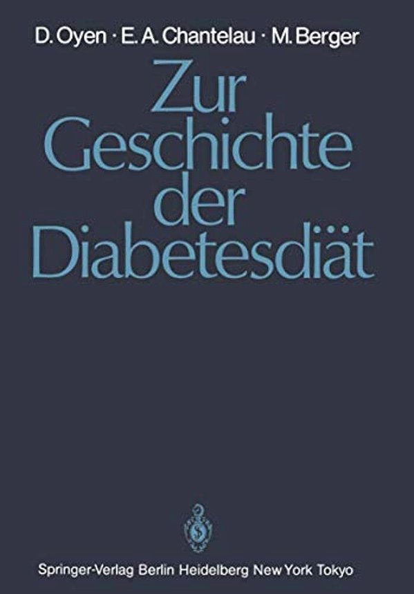 Zur Geschichte Der Diabetesdiät-..