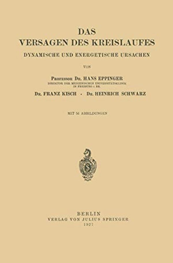 Das Versagen Des Kreislaufes: Dynamische Und Energetische Ursachen-..