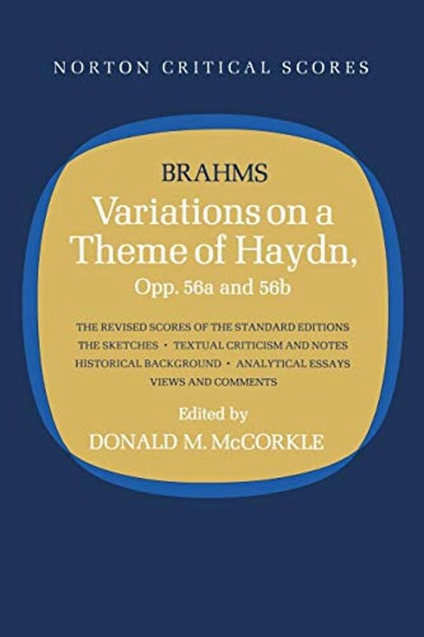 Variations On A Theme Of Haydn: Norton Critical Score-..