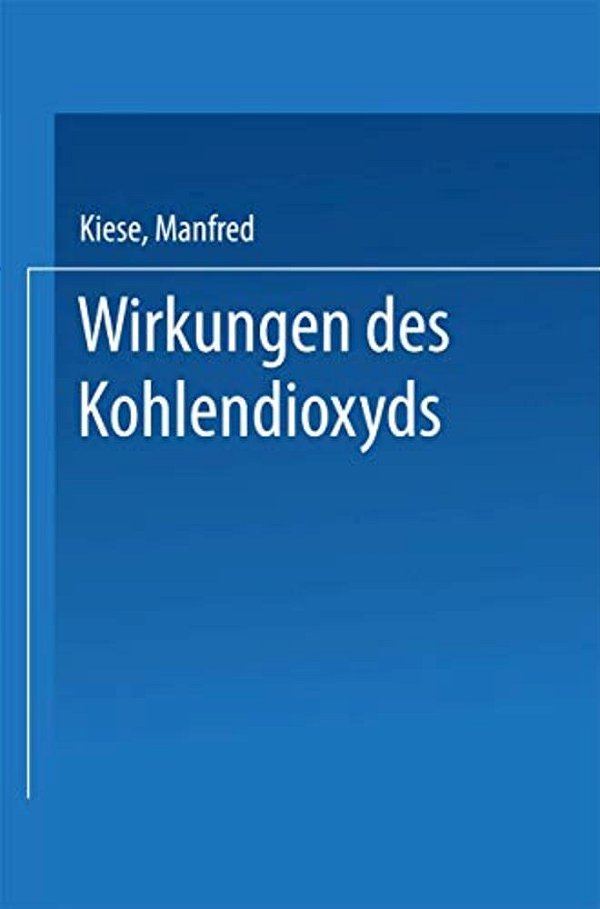 Wirkungen Des Kohlendioxyds-..