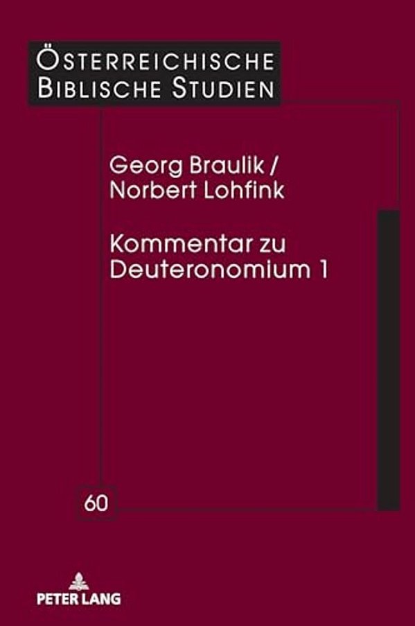 Kommentar Zu Deuteronomium 1-..