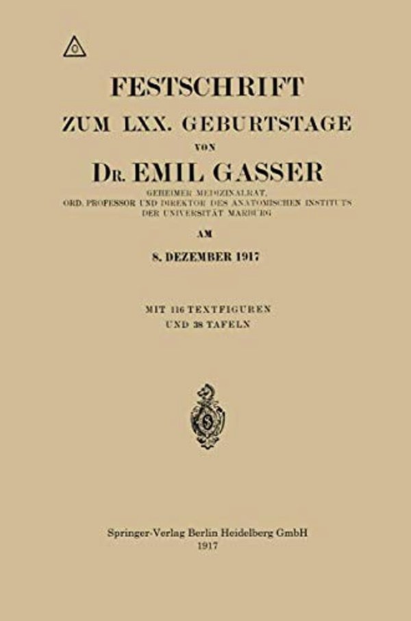 Festschrift Zum LXX. Geburtstage-..