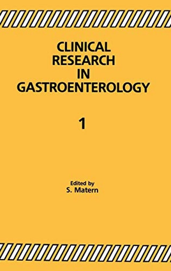 Clinical Research In Gastroenterology 1-..