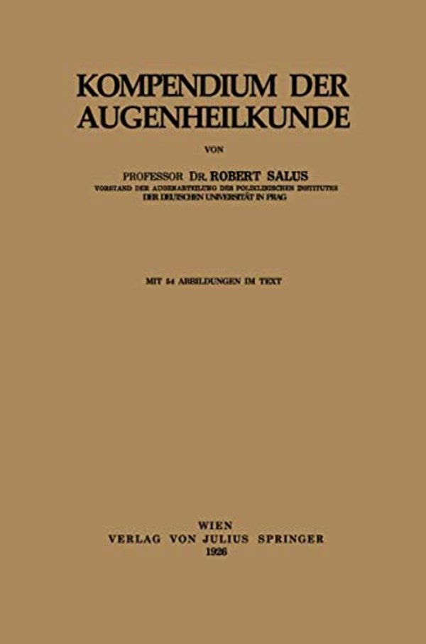 Kompendium Der Augenheilkunde-..