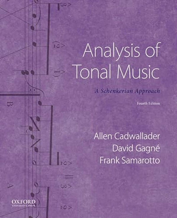 Analysis Of Tonal Music: A Schenkerian Approach-..