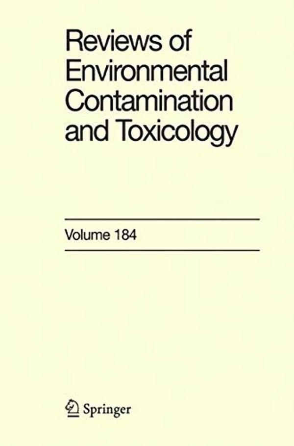 Reviews Of Environmental Contamination And Toxicology 184-..