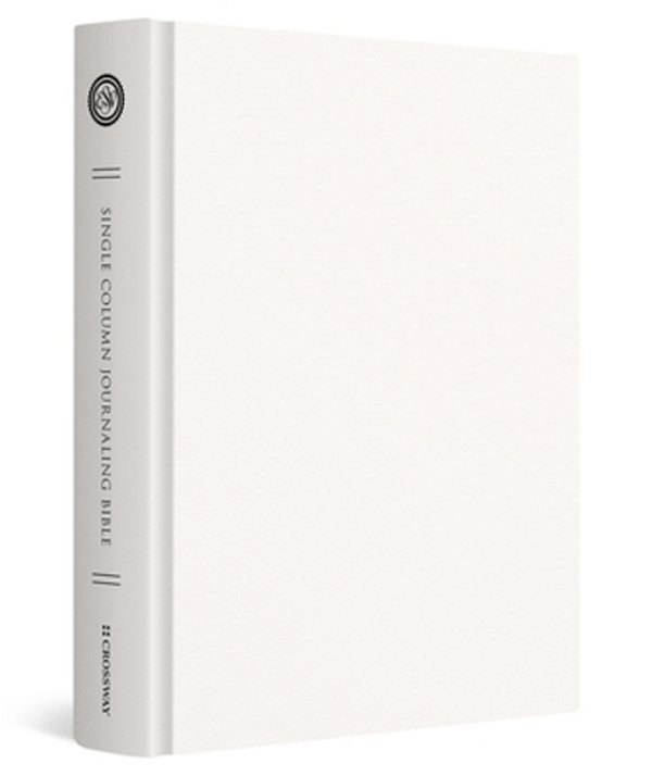 Esv Single Column Journaling Bible (Hardcover, Customizable Cover)-..