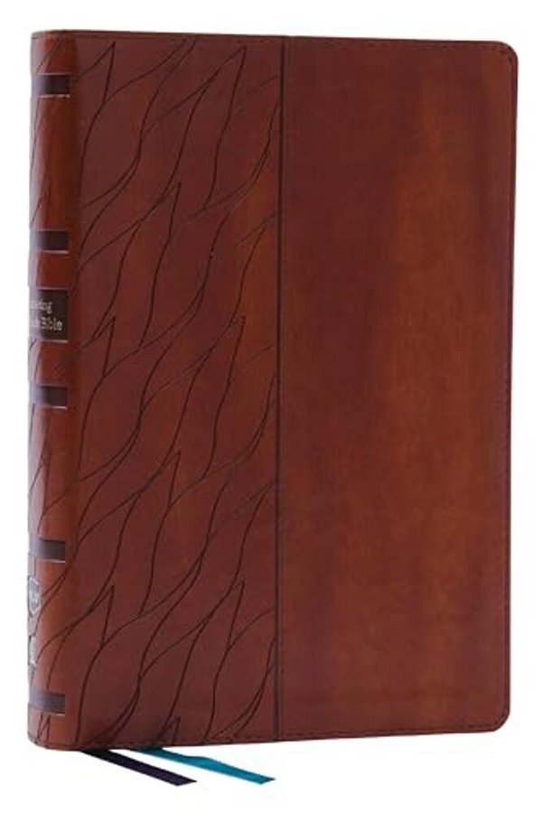Encountering God Study Bible: Insights From Blackaby Ministries On Living Our Faith (Nkjv, Brown Leathersoft, Red Letter, Comfort Print)-..