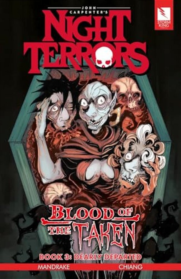 John Carpenter's Night Terrors: Blood Of The Taken Book 3: Dearly Departed-..
