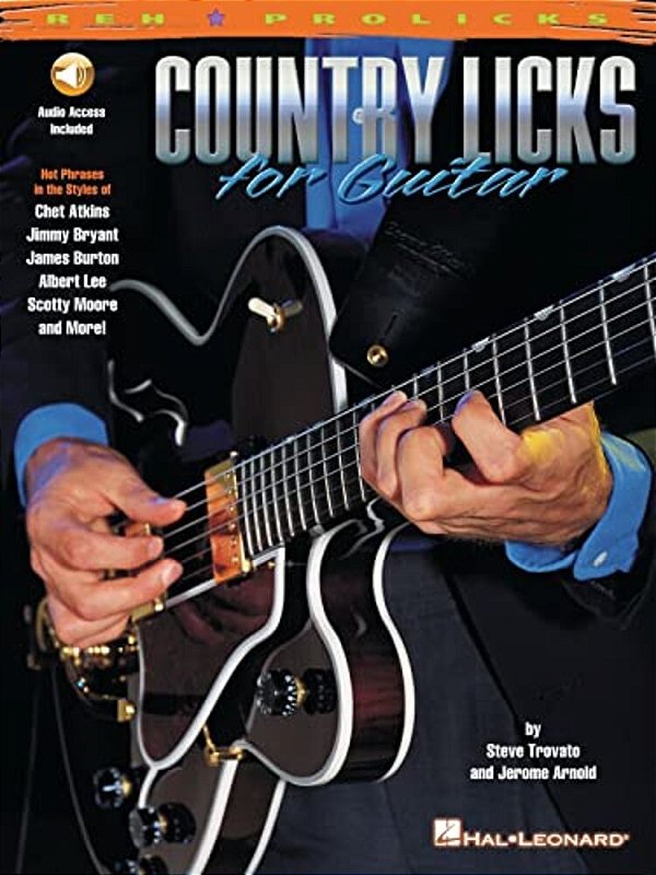 Country Licks For Guitar - Book/Online Audio [With CD With Demonstrations Of Each Lick]-..