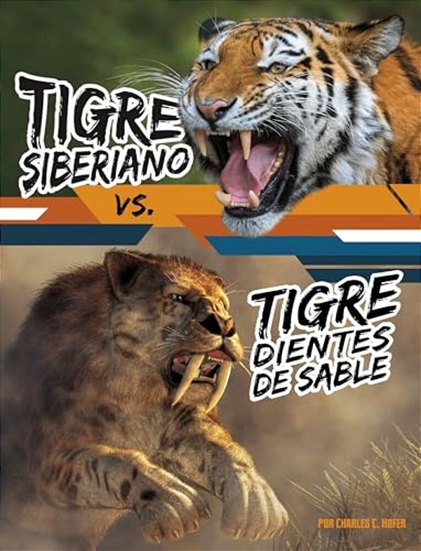 Tigre Siberiano Vs. Tigre Dientes De Sable (Siberian Tiger Vs. Saber-Tooth Cat)-..