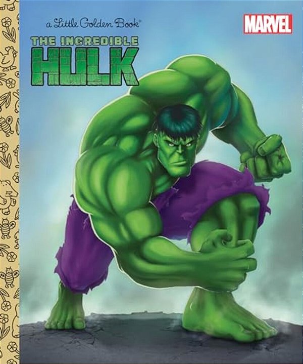 The Incredible Hulk (Marvel: Incredible Hulk) (Little Golden Book)-..