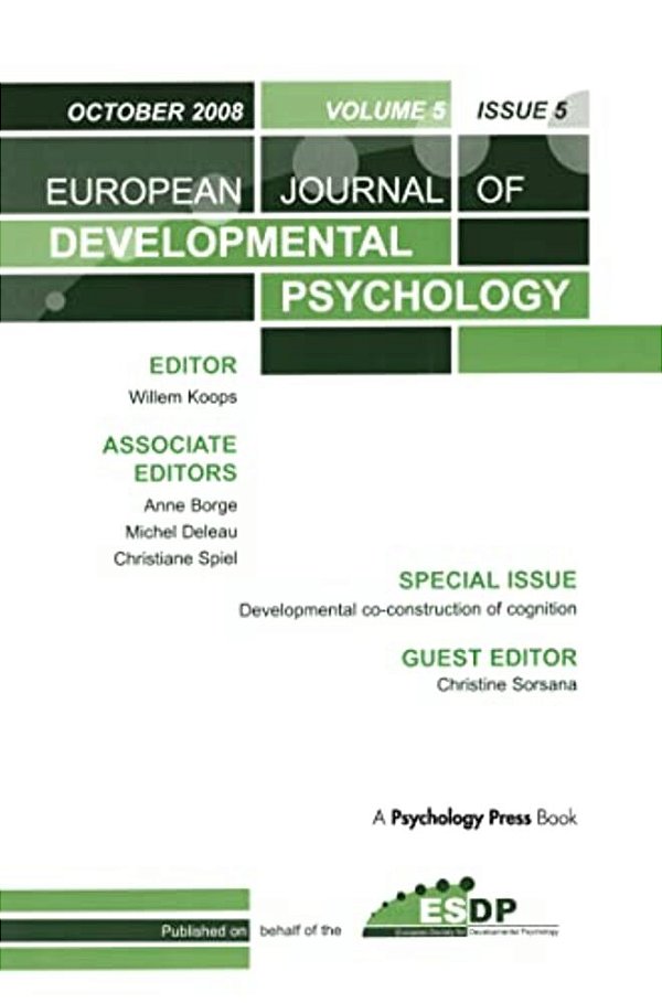 Developmental Co-Construction Of Cognition: A Special Issue Of European Journal Of Developmental Psychology-..