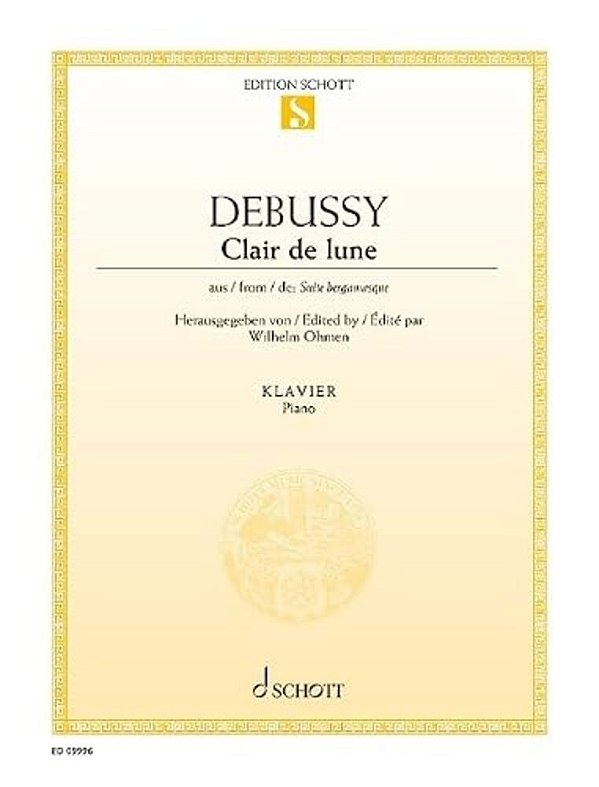 Debussy: Clair De Lune From 'Suite Bergamasque' For Piano-..