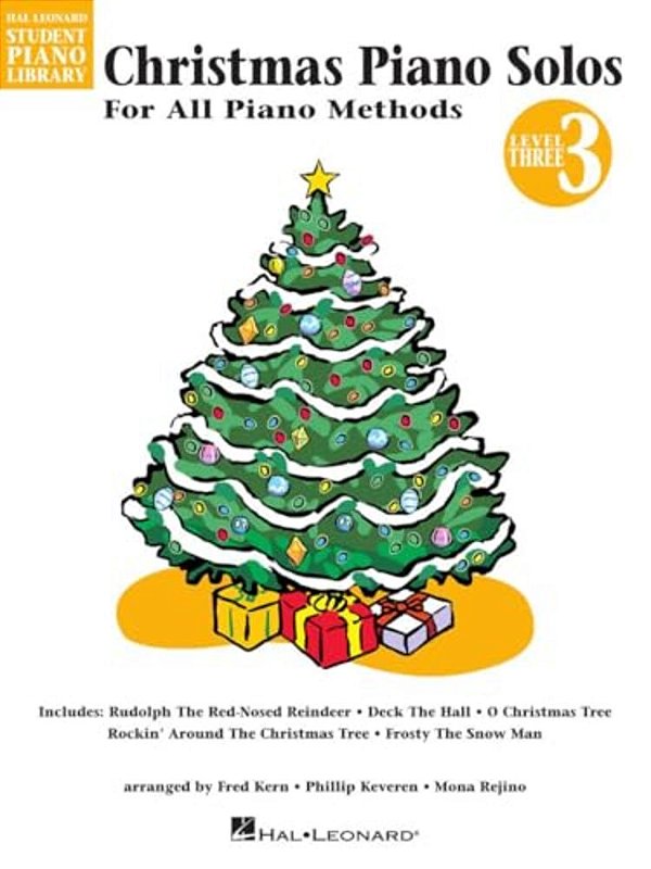 Christmas Piano Solos - Level 3: Hal Leonard Student Piano Library-..