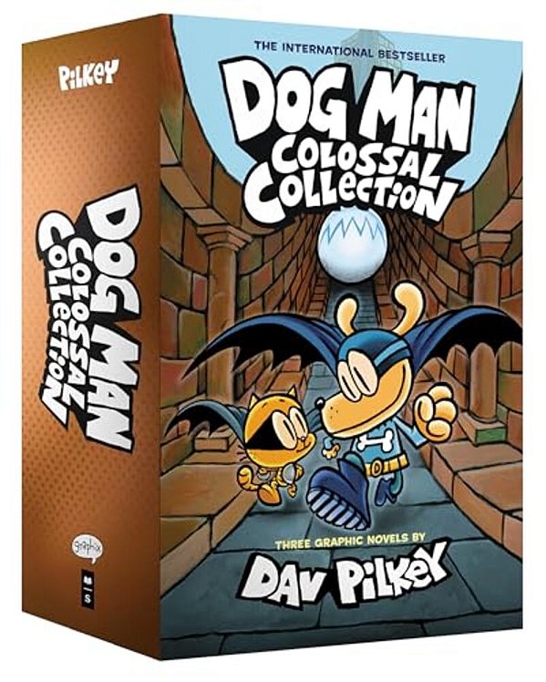 Dog Man Colossal Collection (Dog Man #7-9 Box Set)-..