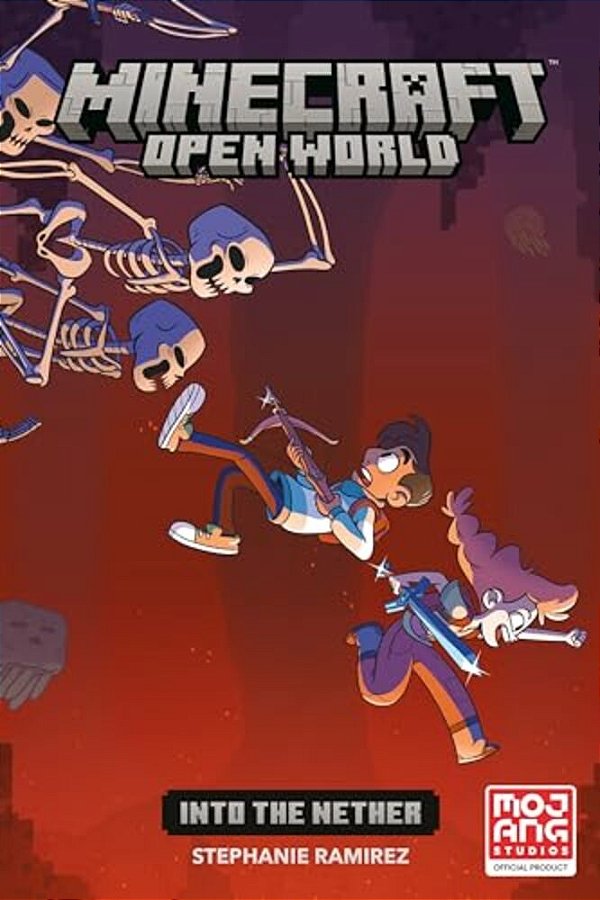 Minecraft: Open World--into The Nether (Graphic Novel)-..