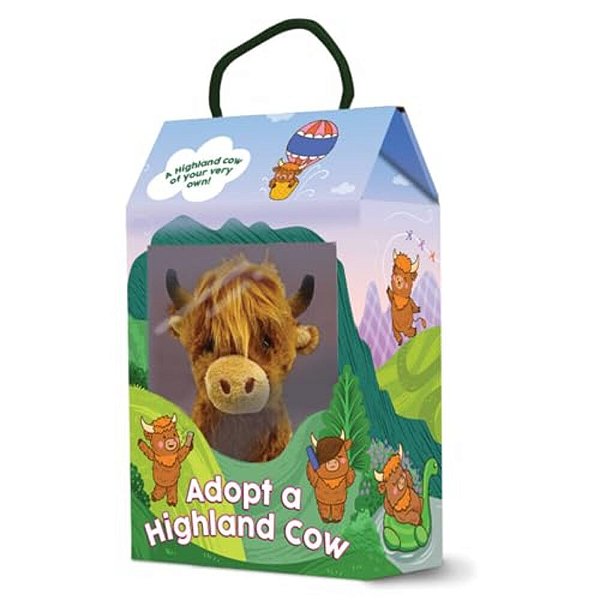 Adopt A Highland Cow (Adopt A...): Book And Plush-..
