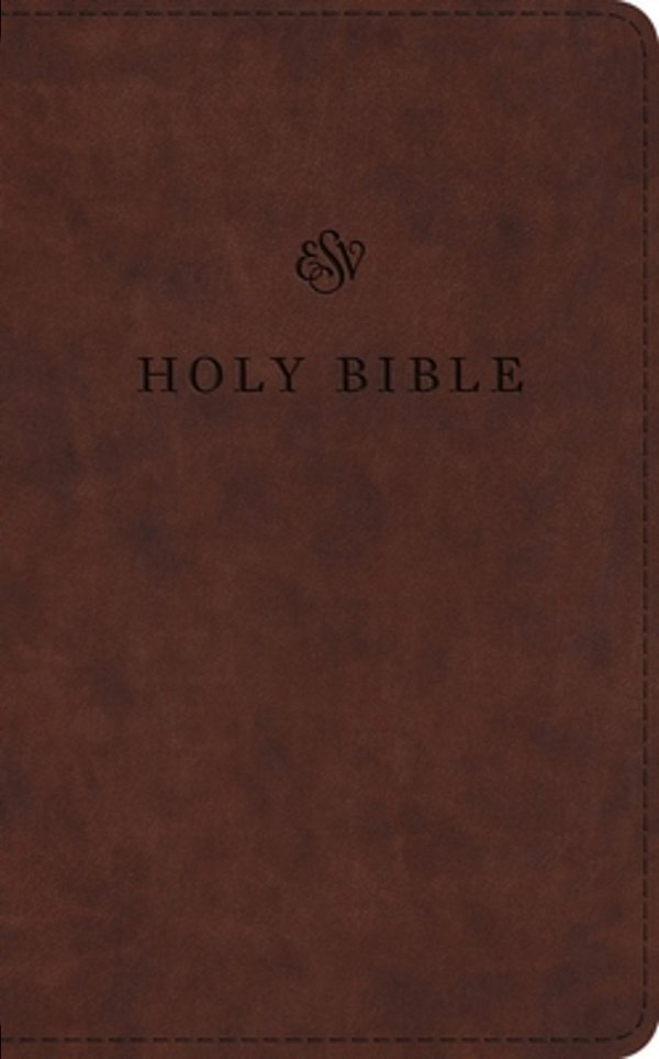 Esv Premium Church Bible (Trutone, Brown)-..