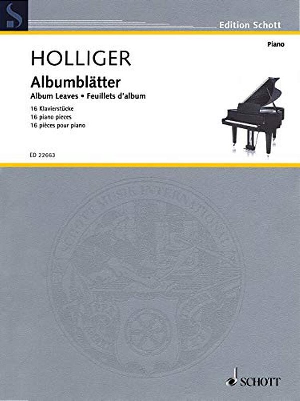 Album Leaves 16 Piano Pieces Piano Solo-..