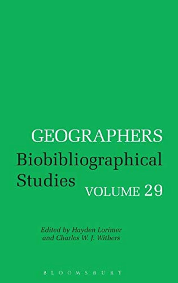 Geographers Volume 29-..