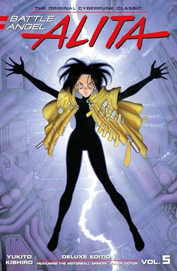 Battle Angel Alita Deluxe 5 (Contains Vol. 9 & Ashen Victor)-..