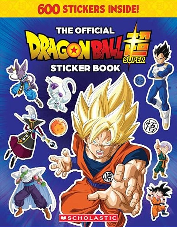 Official Dragon Ball Super Sticker Book-..