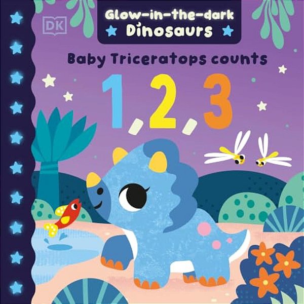 Baby Triceratops Counts 1, 2, 3-..