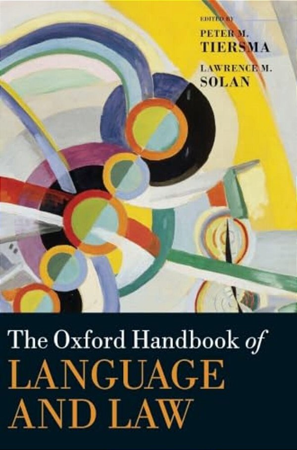 Oxford Handbook Of Language And Law-..