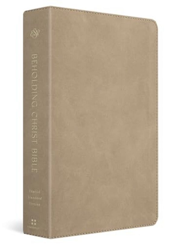 Esv Beholding Christ Bible: Seeing Jesus In All Of Scripture With Nancy Guthrie (Trutone, Soft Umber)-..