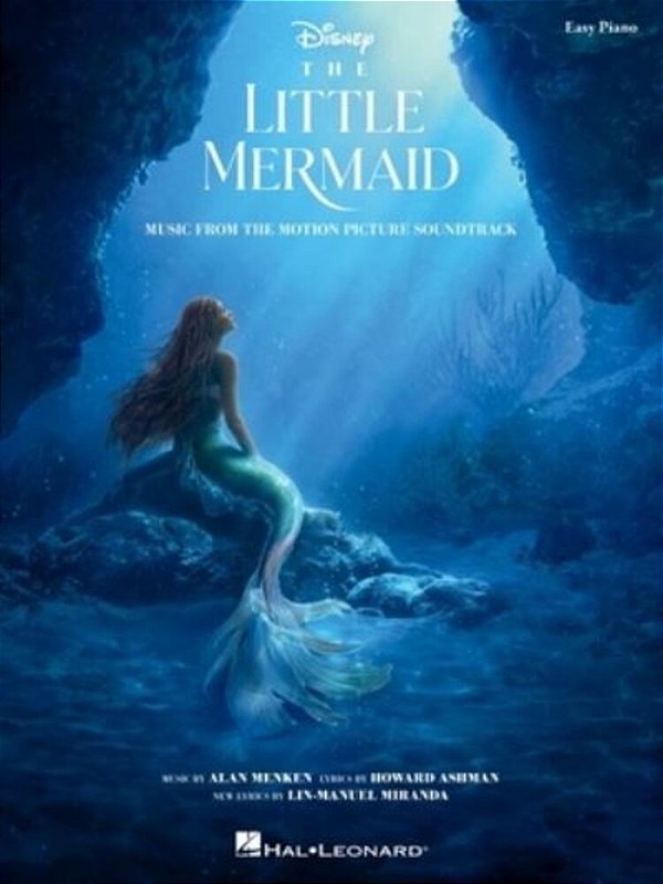 The Little Mermaid - Music From The 2023 Motion Picture Soundtrack Easy Piano Souvenir Songbook-..