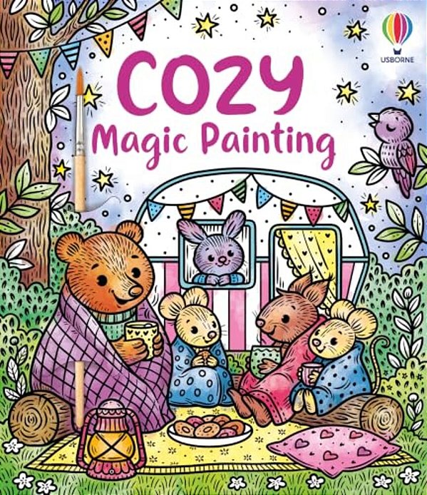 Cozy Magic Painting Book-..