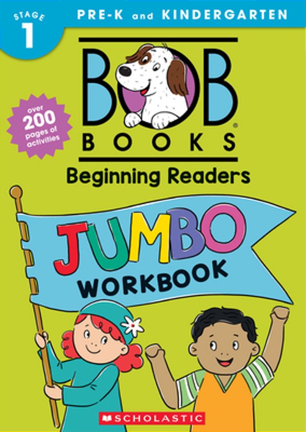 Bob Books: Beginning Readers Jumbo Workbook (Reissue)-..