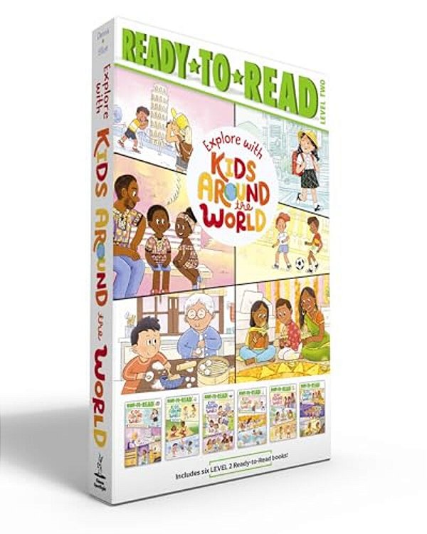 Explore With Kids Around The World (Boxed Set): School's In Session; Game On!; What's Cooking?; The World's Wonders; Getting All Dressed Up!; Celebrat-..