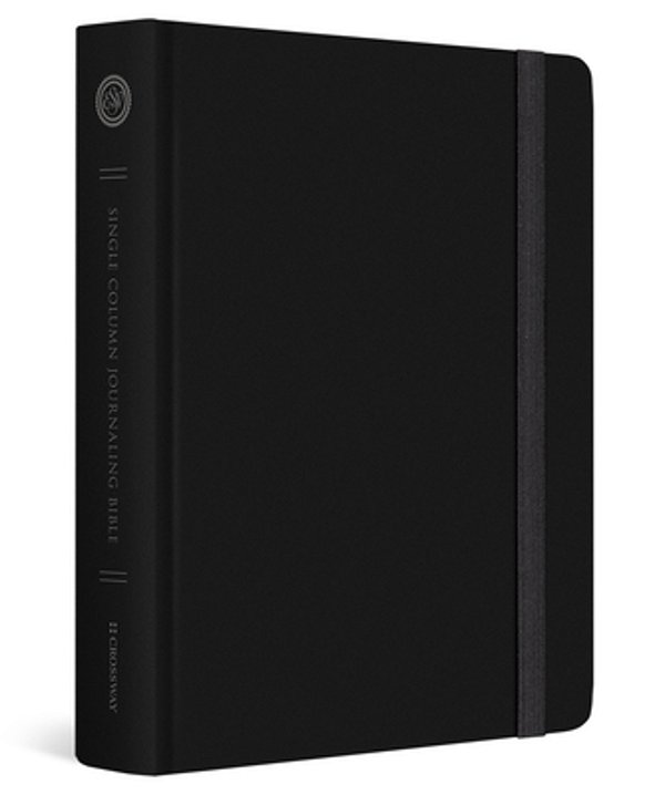 Esv Single Column Journaling Bible (Original, Black)-..