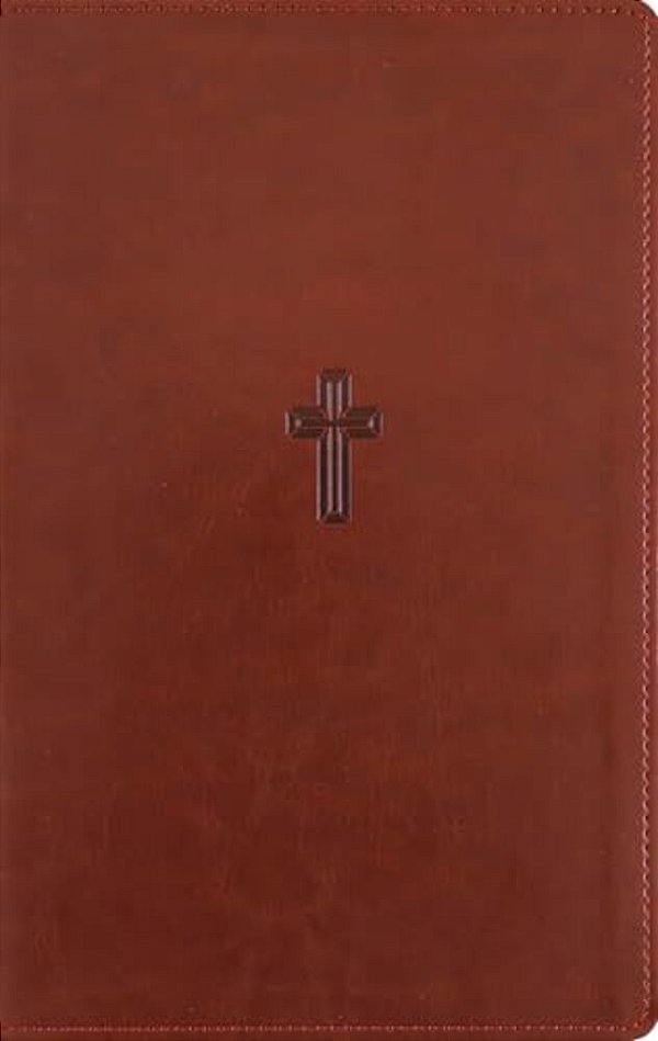 Nasb, Personal Size Reference Bible, Large Print, Paragraph Style, Leathersoft, Brown, Red Letter, Thumb Indexed, 1995 Text, Comfort Print-..