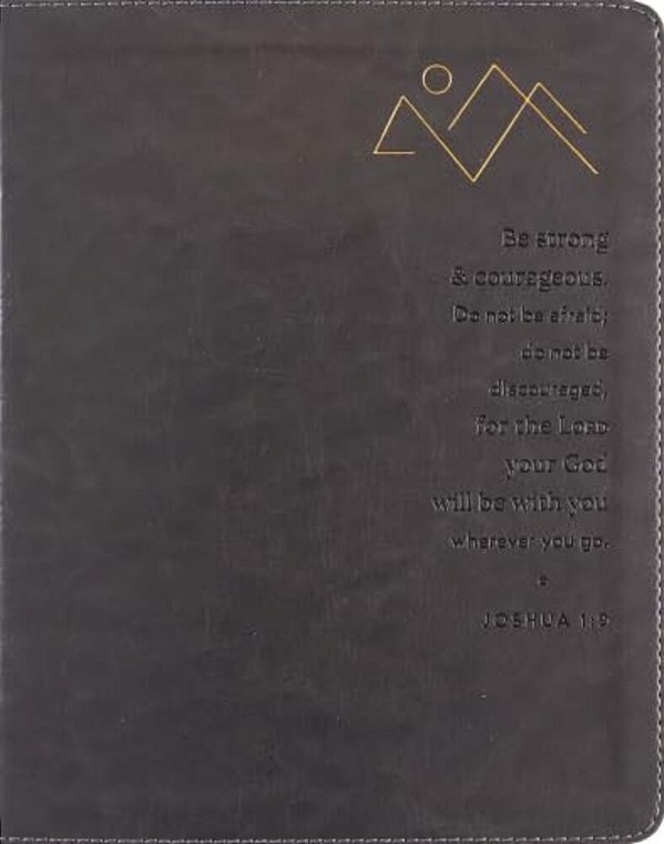 Niv, Journal The Word Bible (Perfect For Note-Taking), Double-Column, Leathersoft, Gray, Red Letter, Comfort Print: Reflect, Take Notes, Or Create Art-..