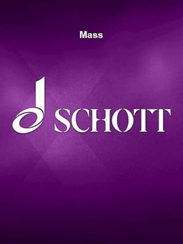 Mass A Cappella Satb-..