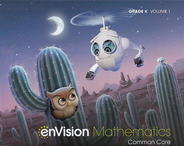 Escola Canadense - Envision Mathematics 2020 Common Core Grade K - Student Edition With 1-Year Digital Courseware License..-