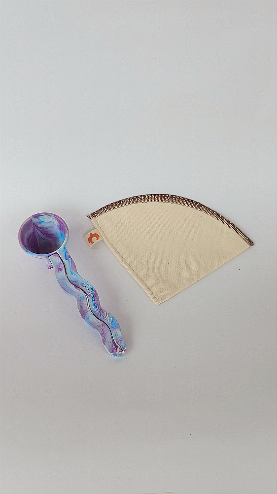 Dosador do Futuro + Coador Reutilizável