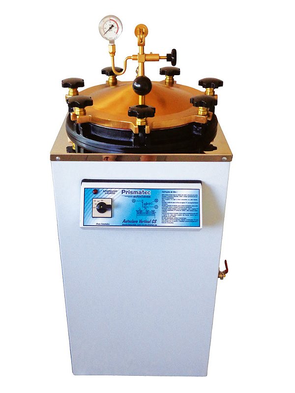 Autoclave Vertical Linha CS - Analógica sem Pedal