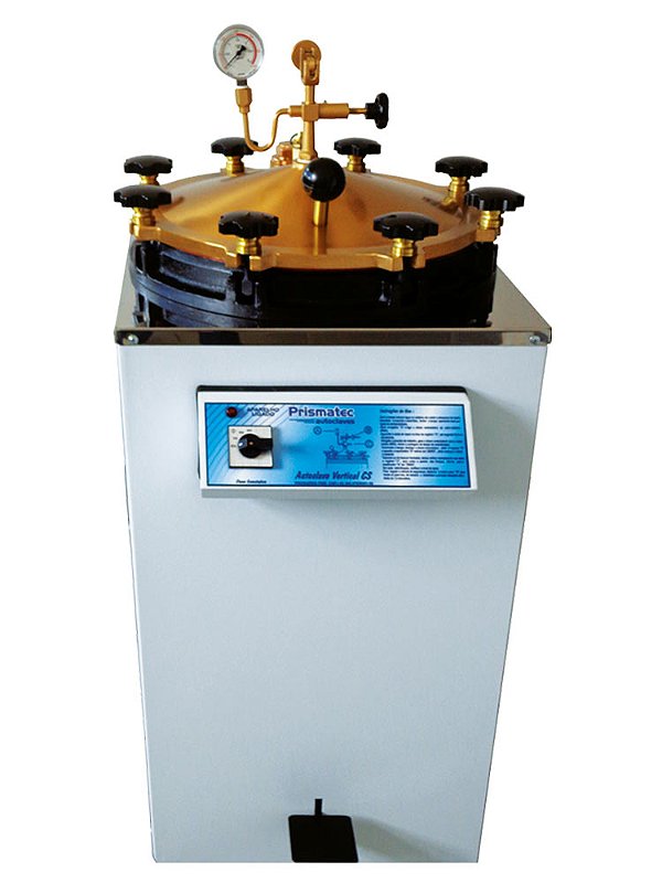Autoclave Vertical Linha CS - Analógica com Pedal