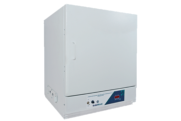 Estufa de Esterilizacao e Secagem Digital com Circulacao, Renovacao e Camara Dupla interno em aço carbono