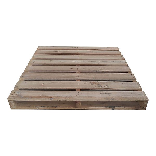 Pallet Madeira Longarina 120x120 cm