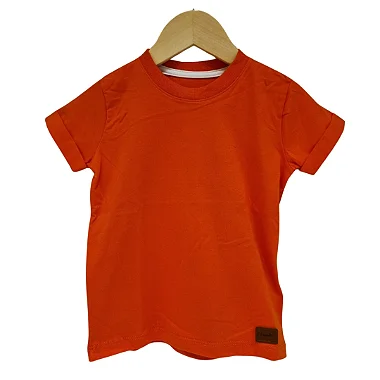 Camiseta básica - Laranja