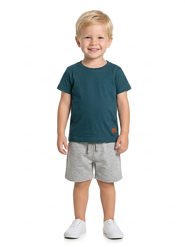 Camiseta básica - Verde Musgo