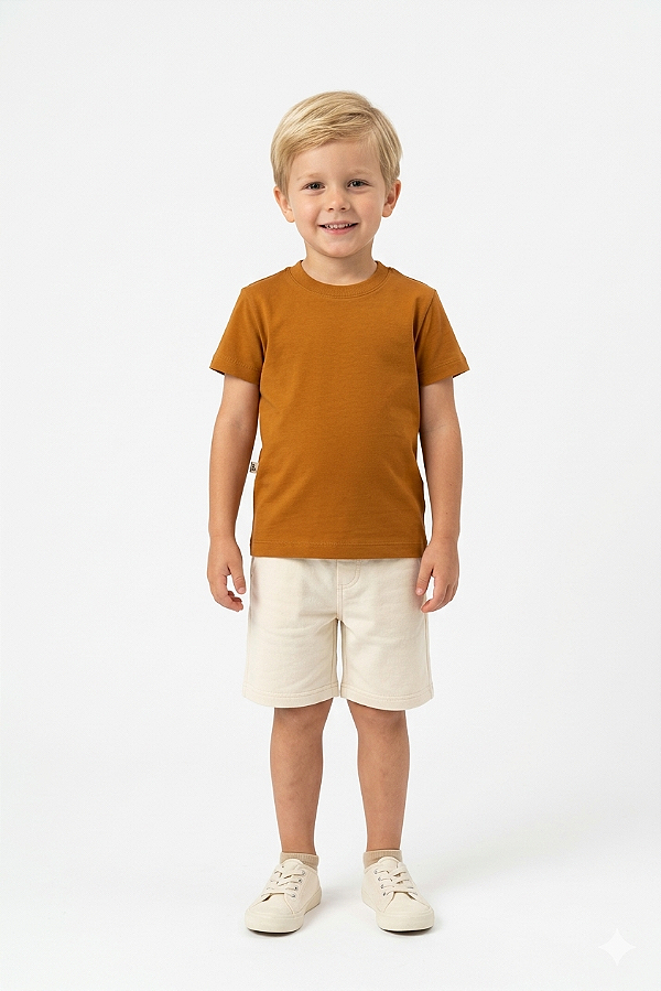 Camiseta Manga Curta - Âmbar